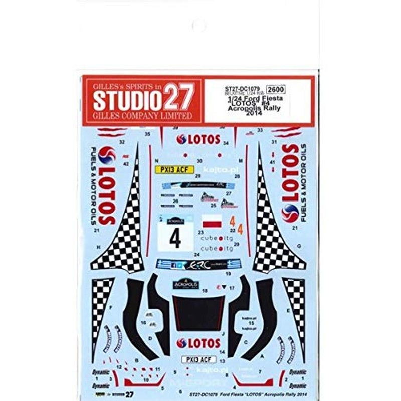 Studio27 DC1079 1/24 Ford Fiesta Lotos