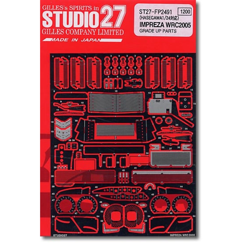 Studio27 FP2491 1/24 Impreza WRC 2005 Grade up Parts
