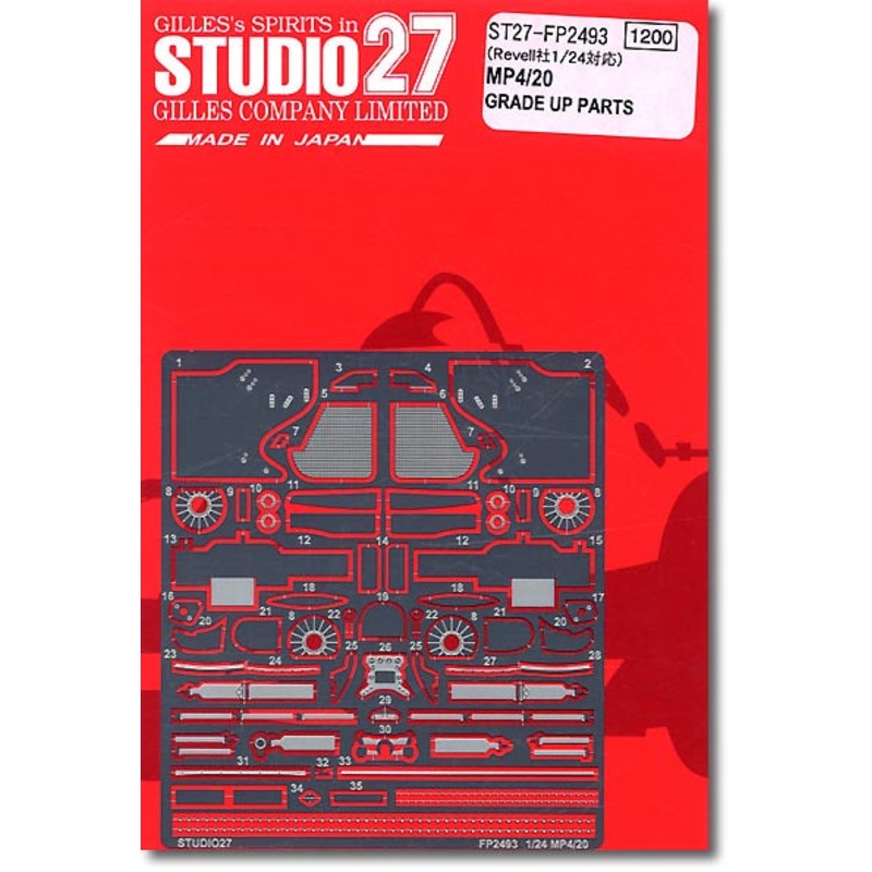 Studio27 FP2493 1/24 Revell McLaren MP4-20 Grade up Parts