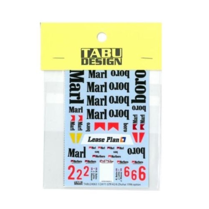 Tabu Design 24063 1/24 McLaren F1 GTR "Zhuhai"