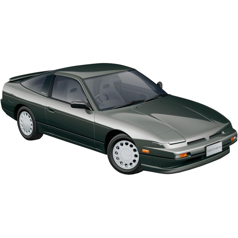 Aoshima 1/24 The Model Car Series No. 88 Nissan RS13/RPS13 180SX TYPE II '89/'91