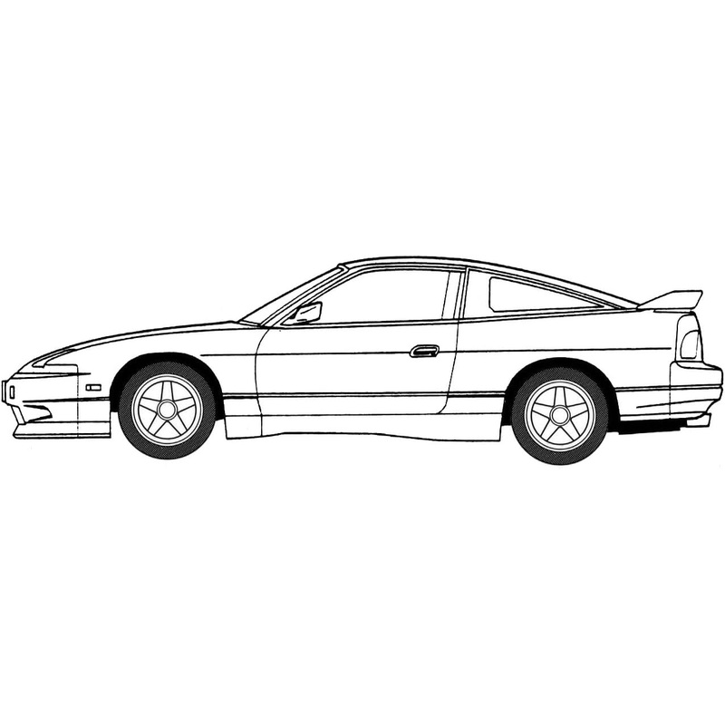 Fujimi 1/24 Touge Series No. 4 Nissan 180SX (RPS13) Late Model