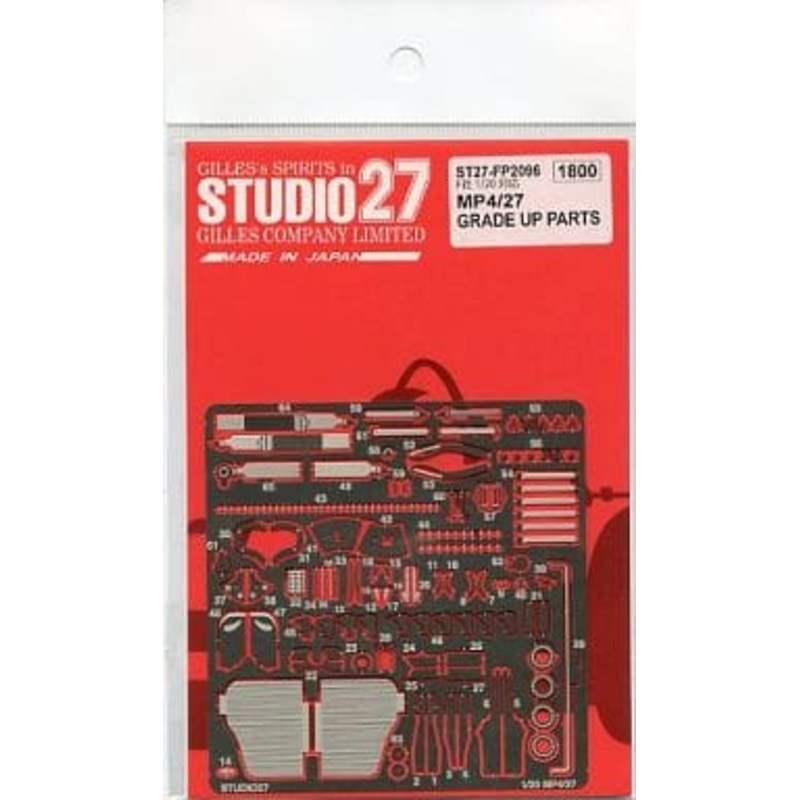 Studio27 FP2096 1/20 McLaren MP4/27 Grade Up Parts
