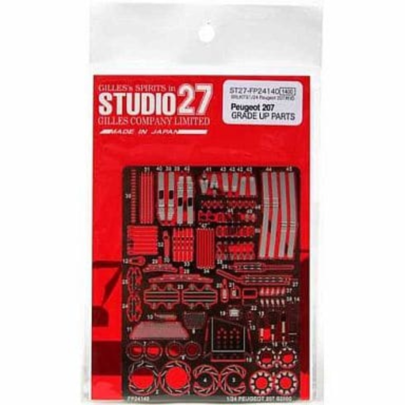 Studio27 FP24140 1/24 Peugeot 207 Grade Up Parts (for BRLKITS)