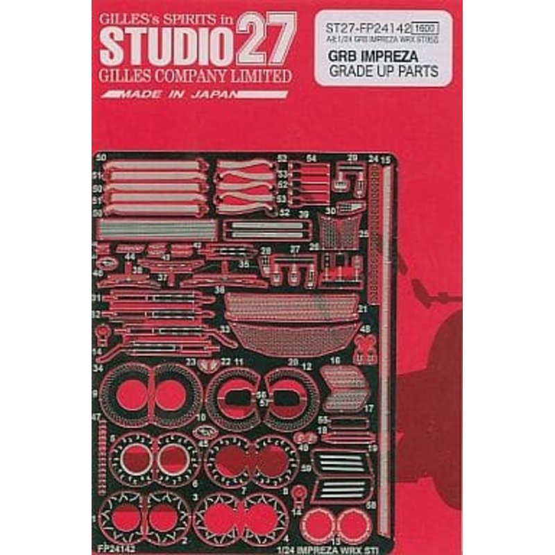 Studio27 FP24142 1/24 Subaru Impreza WRX STi Grade Up Parts