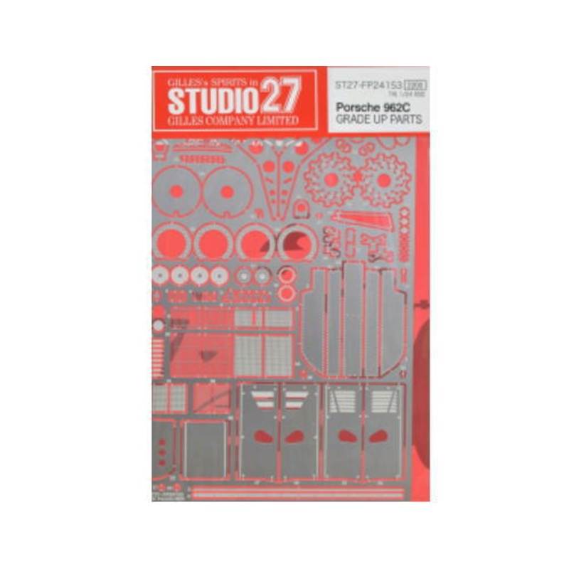 Studio27 FP24153 1/24 Porsche 962C Grade Up Parts (Tamiya)