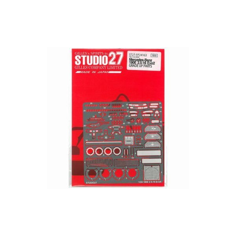 Studio27 FP24163 1/24 Mercedes Benz 190E 2.5-16 Evo2 Detail Parts (Fujimi)